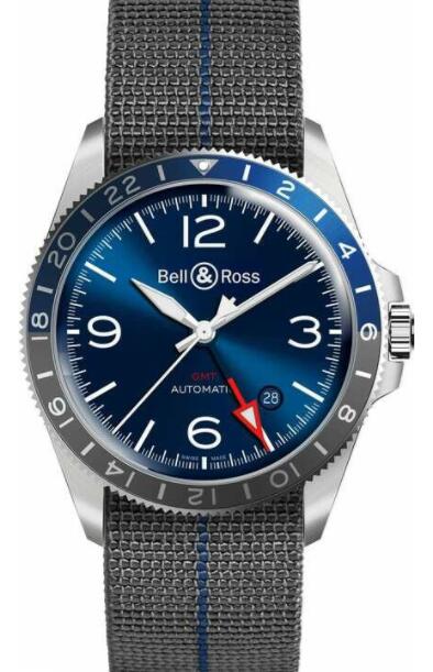 Bell & Ross BR V2-93 GMT Blue BRV293-BLU-ST/SF Replica watch
